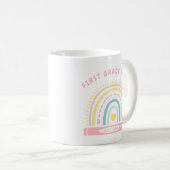 1年生チームスクワッド先生新学期 コーヒーマグカップ (正面右)