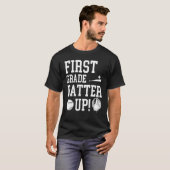 1年生バッターアップ野球新学期 Tシャツ (正面フル)