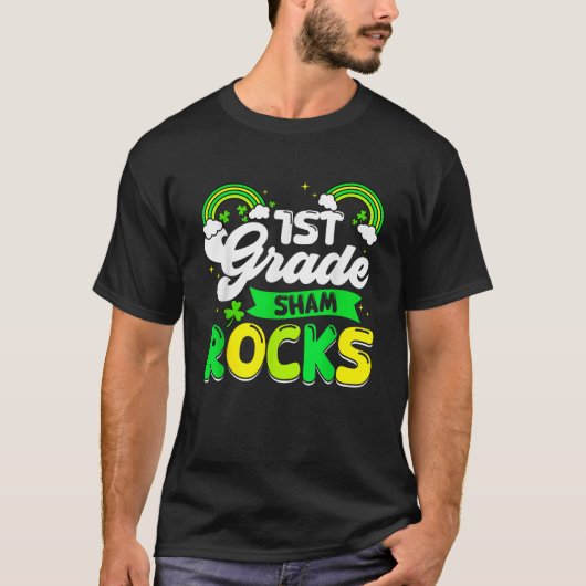 1年生ラッキー先生1年生シャムロックサンパー Tシャツ (正面)