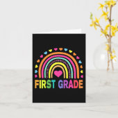 1年生レインボーガールズボーイズ先生チーム1st Gr カード (黄色い花)