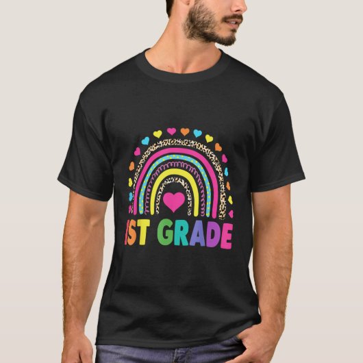 1年生レインボー先生分隊新学期ボーイ Tシャツ (正面)