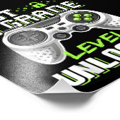 1年生レベルのアンロックゲーマー学校の初日 フォトプリント            (角)