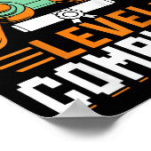 1年生レベル完全卒業ビデオゲームコン ポスター (角)