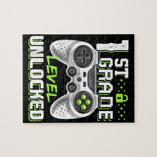 1年生レベル無鍵ゲーマー初日 ジグソーパズル (横)