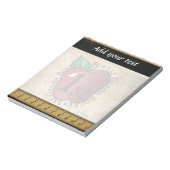 1年生先生のヴィンテージスタイル ノートパッド (回転)