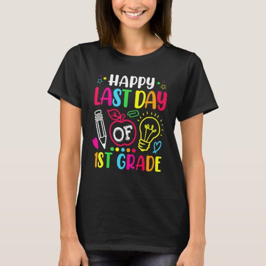 1年生先生の卒業生の幸せ Tシャツ (正面)