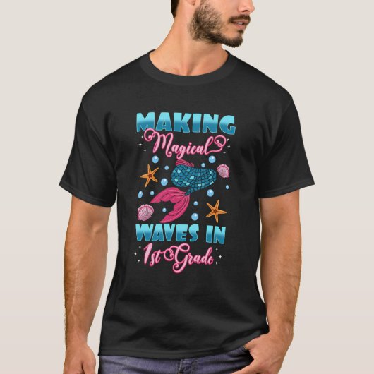 1年生先生インストラクター教育者スクールメルマ Tシャツ (正面)
