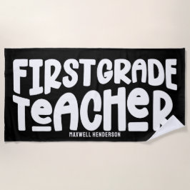 1年生先生カスタム ビーチタオル