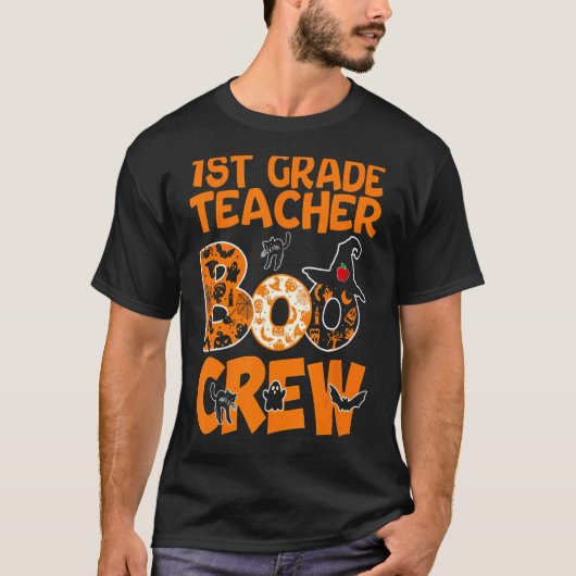1年生先生先生ハロウィーンC付き衣装 Tシャツ (正面)