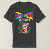 1年生先生小学校教育者3 Tシャツ (デザイン正面)