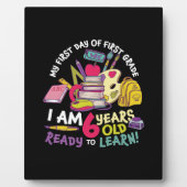 1年生先生1年生の初日 フォトプラーク (正面)