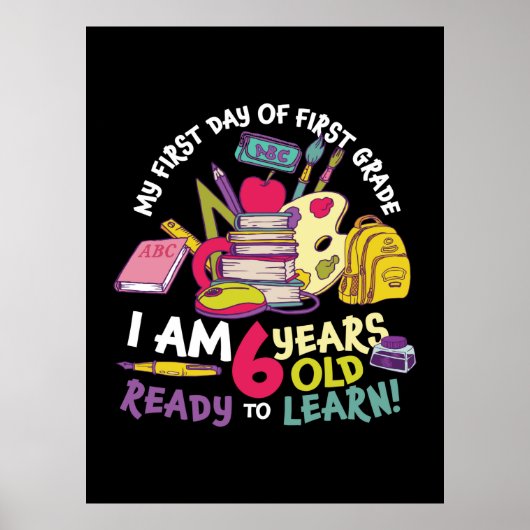 1年生先生1年生の最初の日 ポスター (正面)