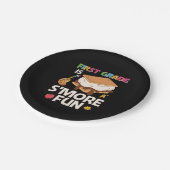 1年生先生1年生Smoreおもしろい ペーパープレート (アングル)