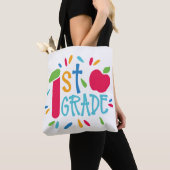 1年生先生、1年生ママ新学期 トートバッグ (クローズアップ)