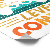 1年生卒業レベル修了ゲーマー卒業 ポスター (角)