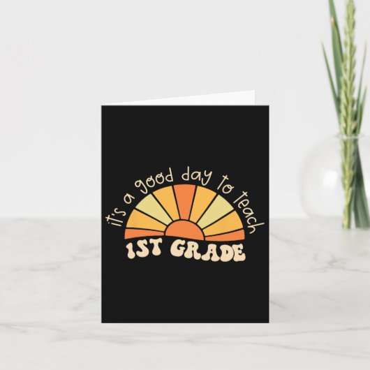 1年生教えの良い日に戻るScに先生 カード (正面)