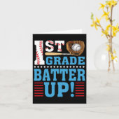 1年生新学期1年生バッターアップベースボール カード (黄色い花)