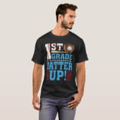 1年生新学期1年生バッターアップベースボール Tシャツ (正面フル)