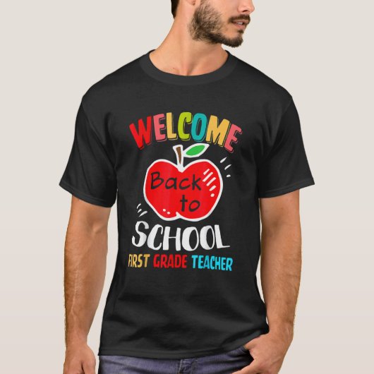 1年生新学期Squの開始先生 Tシャツ (正面)