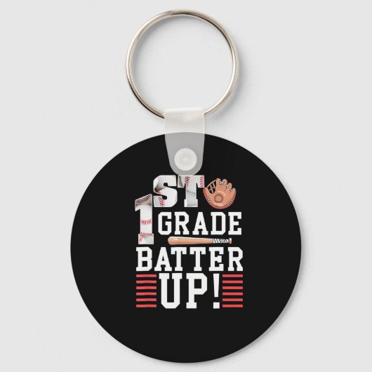 1年生1日目1年生バッターアップ キーホルダー (正面)