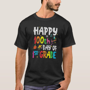 1年生100年代の幸せな100日目Sm学校 Tシャツ