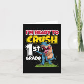 1年生2年生を潰す準備ができている学校の初日 カード (正面)