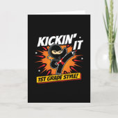 1年生 - 新学期 - 小学校1年生 カード (正面)