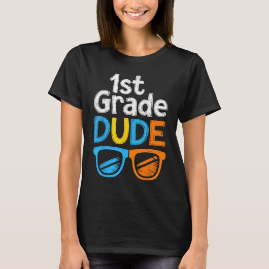 1年生Bruh 1年生Dude新学期 Tシャツ (正面)