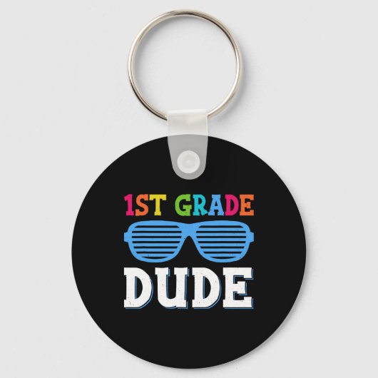 1年生Dude 1年生先生学生Byck キーホルダー (正面)