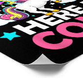 1年生Iユニコーン来新学期1st ポスター (角)