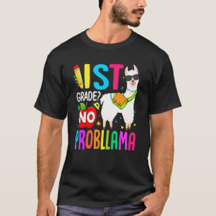 1年生No Probラマ学校給食の初日 Tシャツ