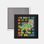 1年生T日レックス学校の100 マグネット (正面/裏面)