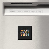 1年生Vibesの日レトロ先生ハッピー100 D マグネット (インサイチュ (食洗機))
