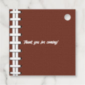 1年目のダウンサッカーの最初の誕生日 フェイバータグ (裏面)