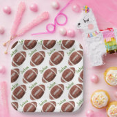 1年目のダウンサッカーの最初の誕生日 ペーパープレート (パーティー)