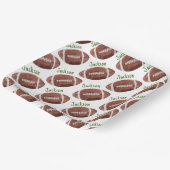 1年目のダウンサッカーの最初の誕生日 ペーパープレート (傾斜あり)