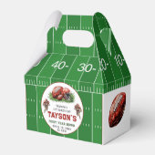 1年目のダウンサッカー1回目の誕生日パーティー フェイバーボックス (正面サイド)