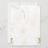 1年目のダウン サッカー招待状 招待状 (裏面)