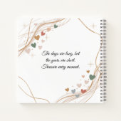 1年目のベビー仕訳帳 | カスタマイズ ノートブック (裏面)