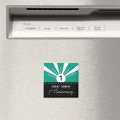 1年目の従業員をパーソナライズ マグネット (インサイチュ (食洗機))