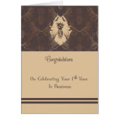 1年目の記念日カード (正面)