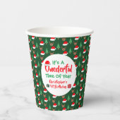 1年目の誕生日 紙コップ (正面)