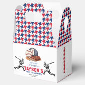 1年目を終える野球1回目の誕生日パーティー フェイバーボックス (オープン)