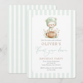 1年目終了 招待状 (正面/裏面)