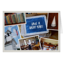 「1年素晴らしある」ヴィンテージ校舎の風景