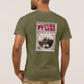 1年記念する飛行ワイシャツ Tシャツ (裏面)