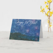 1年記念ハッピーカード カード (黄色い花)