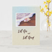 1年記念12ステップ回復中毒 カード (黄色い花)