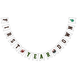 1年連続サッカー バンティングフラッグ