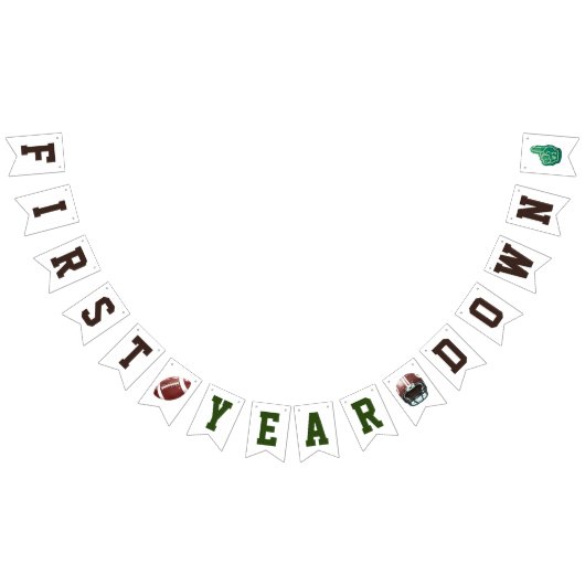 1年連続サッカー バンティングフラッグ (全)